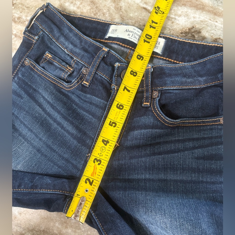 The A&F Super Skinny Jeans Size 24 or 00R - Picture 4 of 9